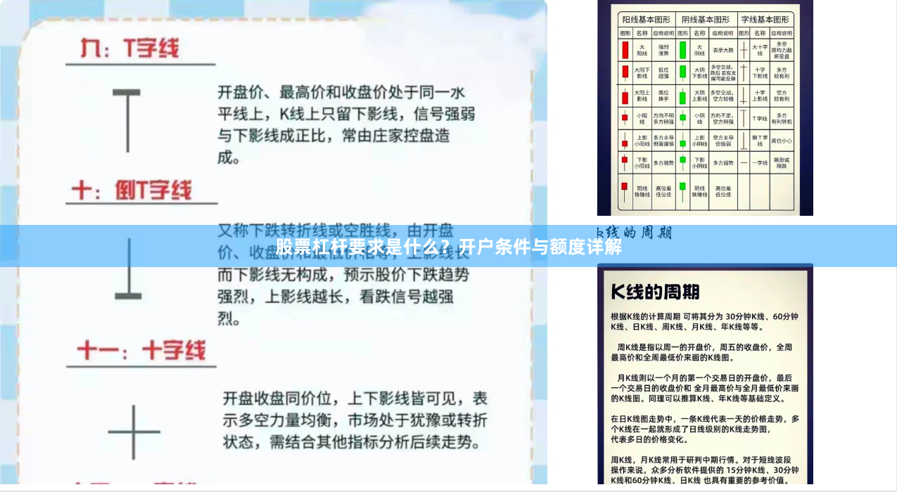 股票杠杆要求是什么？开户条件与额度详解